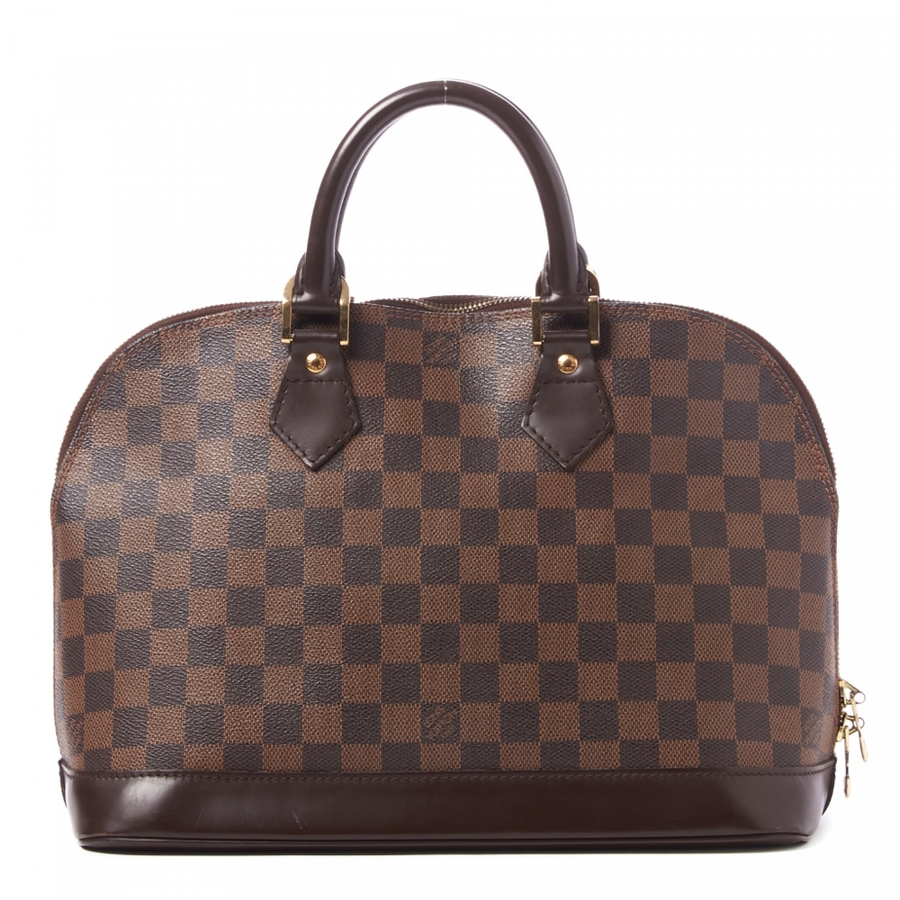 Louis Vuitton Damier Ebene Alma Satchel